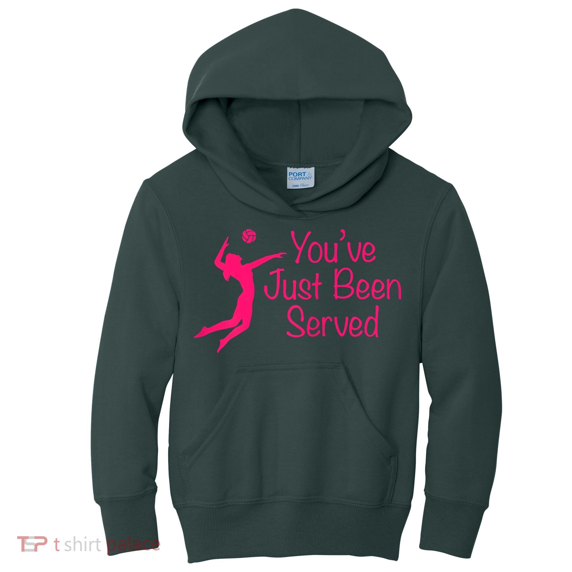 You've Just Been Served Volleyball Kids Hoodie