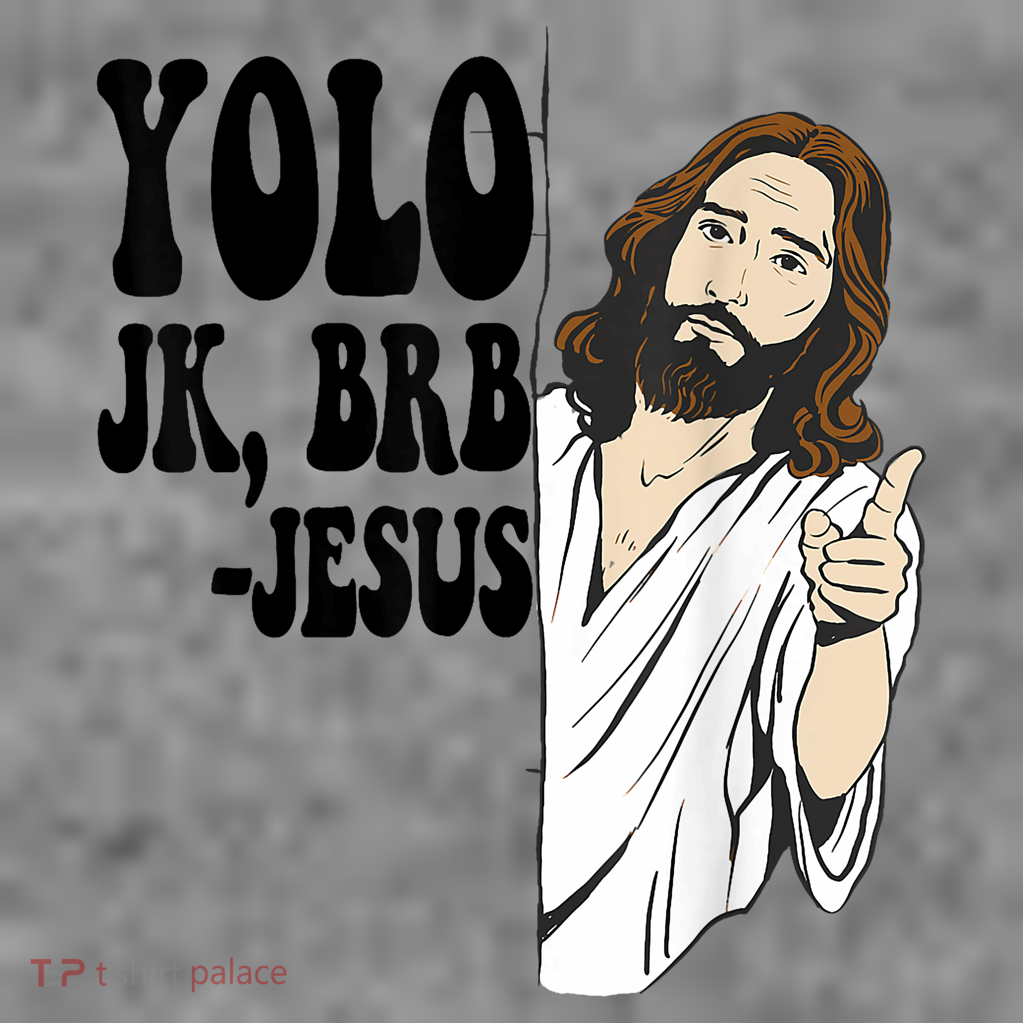 Yolo Jk Brb Jesus Funny Resurrection Christians Easter Day Women's Hoodie
