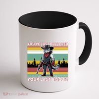 YouVe Just Buttered Your Last Biscuit Western Cowboy Cat Coffee Mug thumb 1