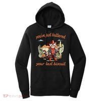 YouVe Just Buttered Your Last Biscuit Western Cat Cowboy Women's Hoodie thumb 0