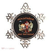 YouVe Just Buttered Your Last Biscuit Western Cat Cowboy Ornament thumb 0