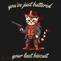 Youve Just Buttered Your Last Biscuit Western Cat Cowboy Women's Tank Top thumb 5