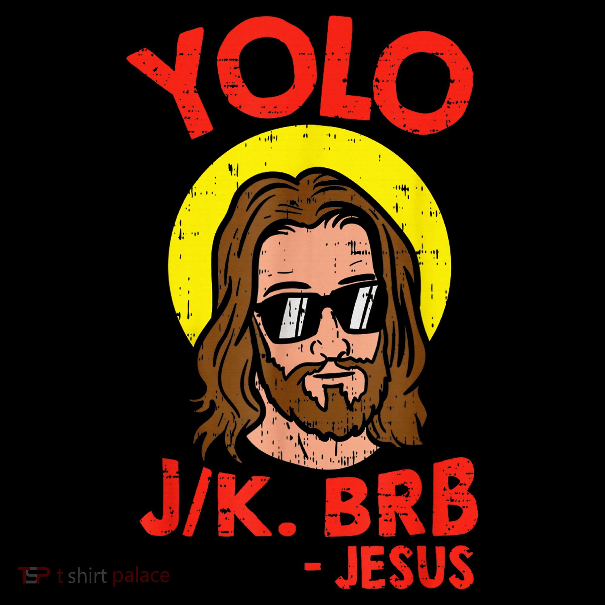 YOLO JK BRB Jesus Easter Day Ressurection Christians Women's Hoodie