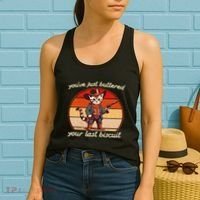YouVe Just Buttered Your Last Biscuit Western Cat Cowboy Women's Tank Top thumb 2