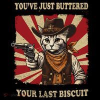 YouVe Just Buttered Your Last Biscuit Western Cat Cowboy Coffee Mug thumb 5