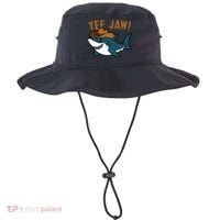 Yee Jaw Cowboy Old Western Shark Bucket Hat thumb 0