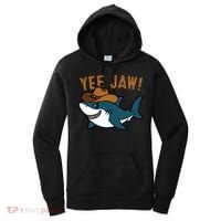 Yee Jaw Cowboy Old Western Shark Women's Hoodie thumb 0