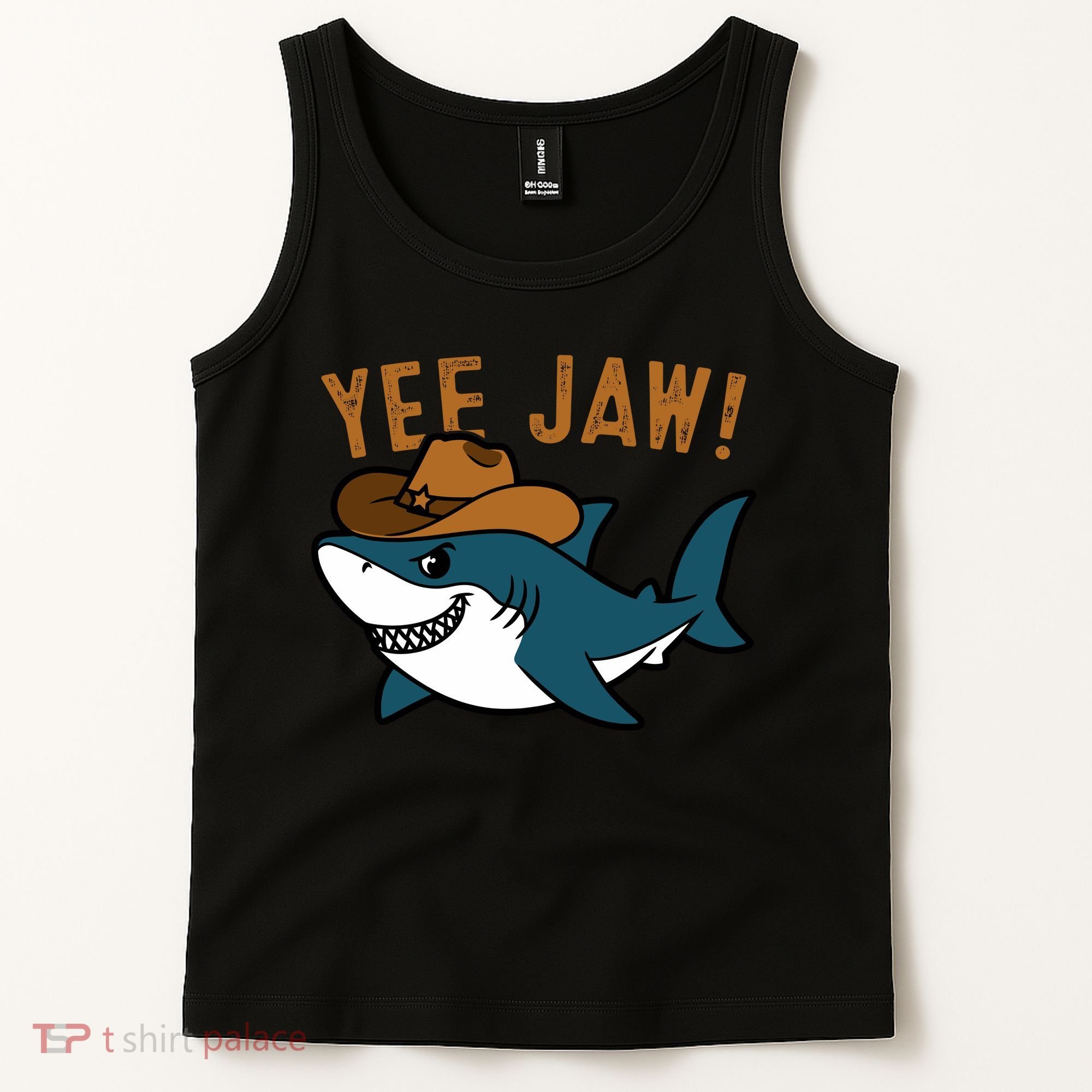 Yee Jaw Cowboy Old Western Shark Tank Top