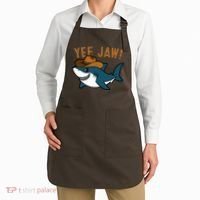 Yee Jaw Cowboy Old Western Shark Apron thumb 2