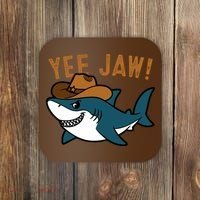 Yee Jaw Cowboy Old Western Shark Coaster thumb 0