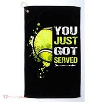 You Just Got Served Tennis Golf Towel thumb 0