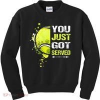 You Just Got Served Tennis Kids Sweatshirt thumb 0