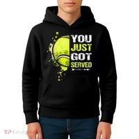 You Just Got Served Tennis Kids Hoodie thumb 4