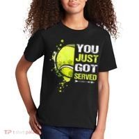 You Just Got Served Tennis Kids T-Shirt thumb 2