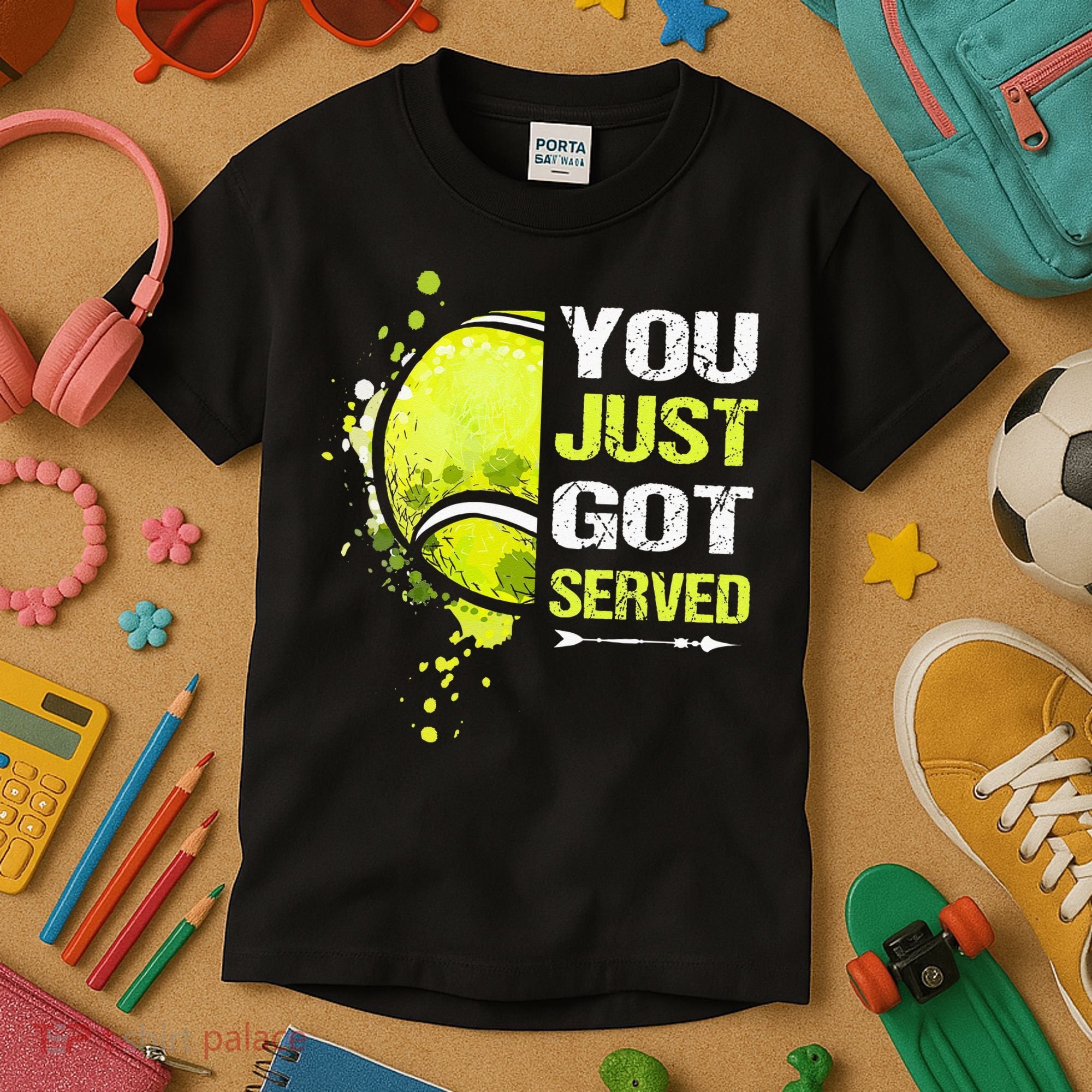 You Just Got Served Tennis Kids T-Shirt