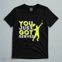 You Just Got Served Funny Tennis Player & Tennis Coach T-Shirt thumb 5