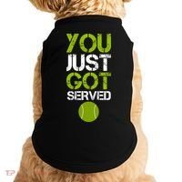 You Just Got Served Tennis Player Doggie Tank thumb 0