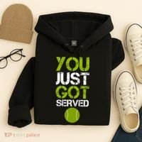 You Just Got Served Tennis Player Hoodie thumb 4