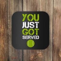 You Just Got Served Tennis Player Coaster thumb 0