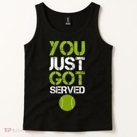 You Just Got Served Tennis Player Tank Top thumb 2