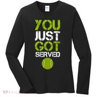You Just Got Served Tennis Player Women's Long Sleeve Shirt thumb 0