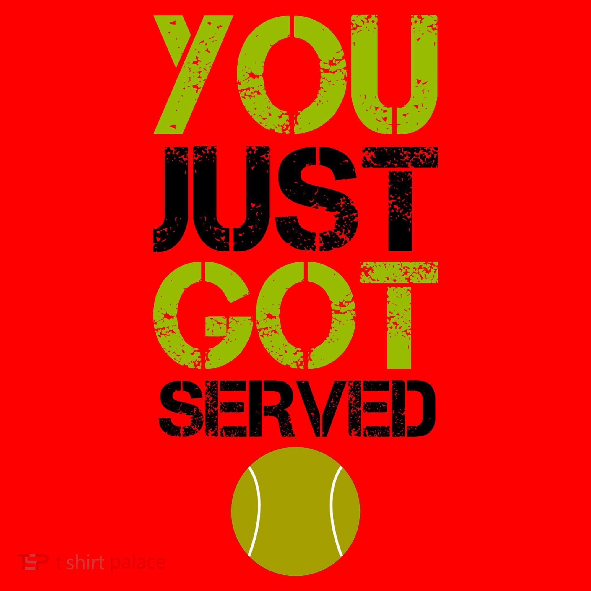 You Just Got Served Tennis Player Santa Hat