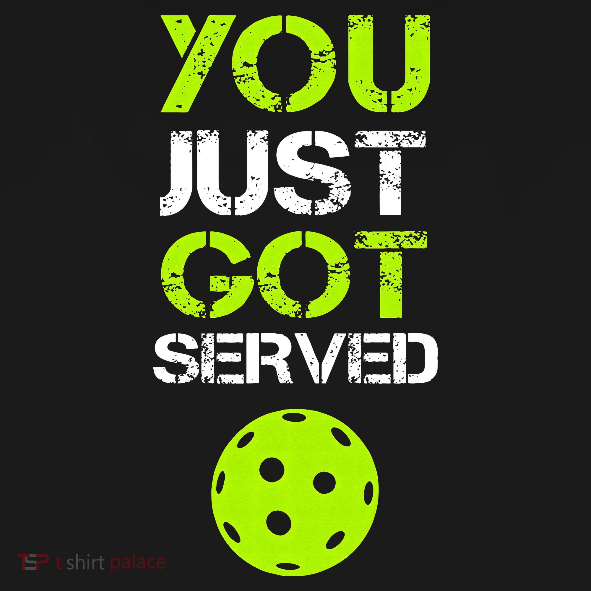 You Just Got Served Pickleball Funny Pickleball Player Sport Long Sleeve Shirt