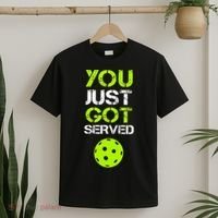 You Just Got Served Pickleball Funny Pickleball Player Sport T-Shirt thumb 2