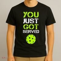 You Just Got Served Pickleball Funny Pickleball Player Sport T-Shirt thumb 3