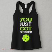 You Just Got Served Pickleball Funny Pickleball Player Sport Women's Tank Top thumb 3