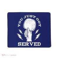You Just Got Served Hand Holding Ping Pong Paddle Sport Mousepad thumb 0