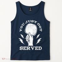 You Just Got Served Hand Holding Ping Pong Paddle Sport Tank Top thumb 2