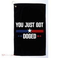 You Just Got Doged Golf Towel thumb 0