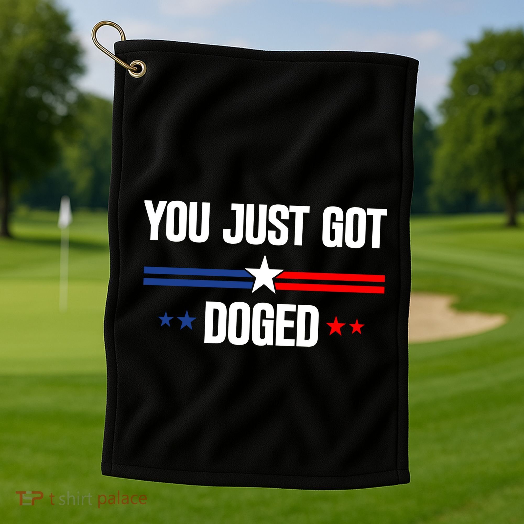 You Just Got Doged Golf Towel