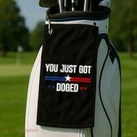 You Just Got Doged Golf Towel thumb 2