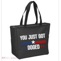 You Just Got Doged Tote Bag thumb 2