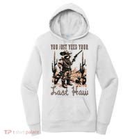 You Just Yeed Your Last Haw Funny Raccoon Women's Hoodie thumb 0