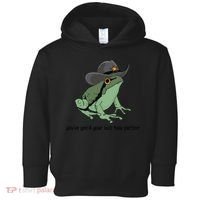 You Just Yeed Your Last Haw Funny Frog Toddler Hoodie thumb 0