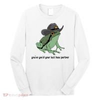 You Just Yeed Your Last Haw Funny Frog Long Sleeve Shirt thumb 0