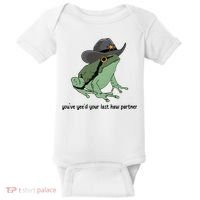 You Just Yeed Your Last Haw Funny Frog Baby Bodysuit thumb 0