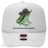 You Just Yeed Your Last Haw Funny Frog Hat thumb 0