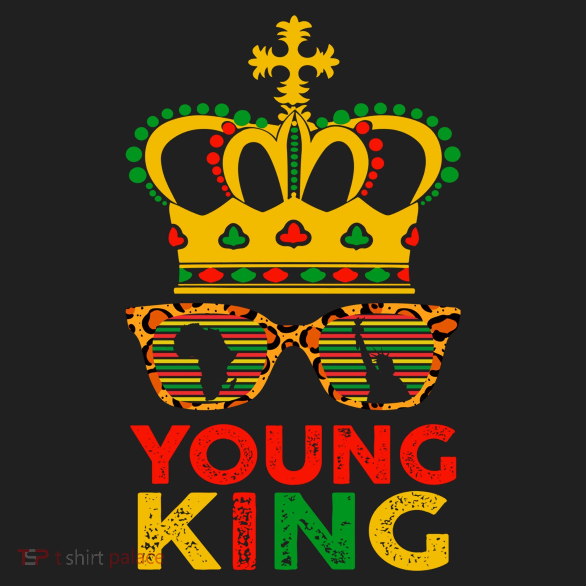 Young King Crown African American 1865 Junenth Cool Gift Women's Sweatshirt