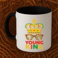 Young King Crown African American 1865 Junenth Cool Gift Coffee Mug thumb 2