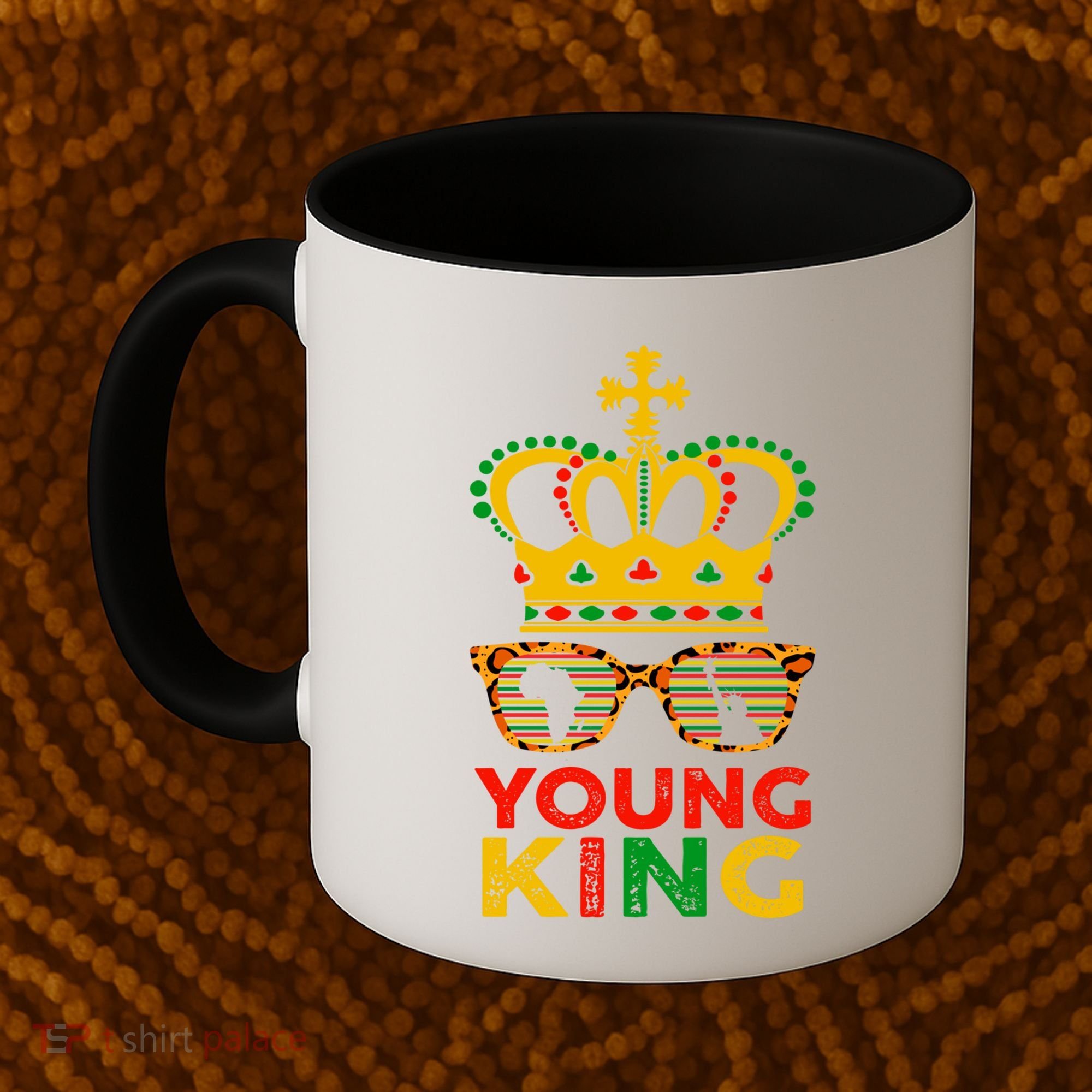 Young King Crown African American 1865 Junenth Cool Gift Coffee Mug