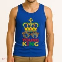 Young King Crown African American 1865 Junenth Cool Gift Tank Top thumb 3