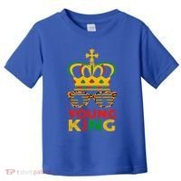 Young King Crown African American 1865 Junenth Cool Gift Toddler T-Shirt thumb 0