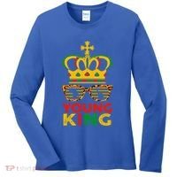 Young King Crown African American 1865 Junenth Cool Gift Women's Long Sleeve Shirt thumb 0