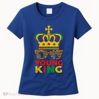 Young King Crown African American 1865 Junenth Cool Gift Women's T-Shirt thumb 0