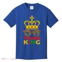 Young King Crown African American 1865 Junenth Cool Gift Kids T-Shirt thumb 0