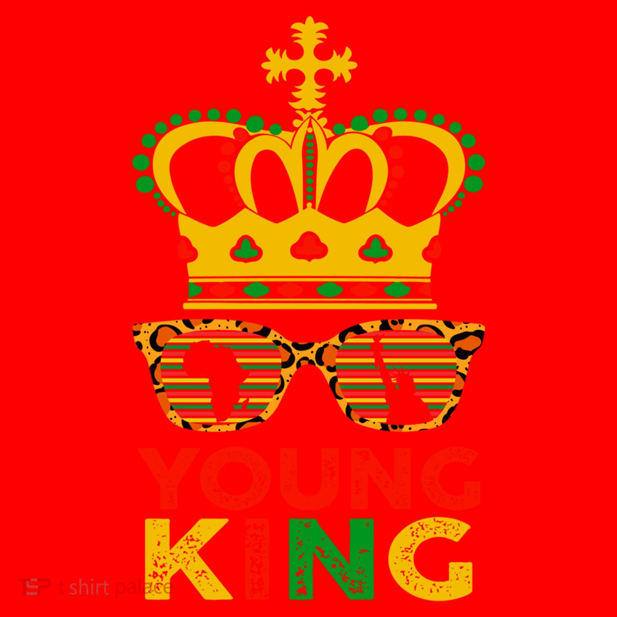 Young King Crown African American 1865 Junenth Cool Gift Santa Hat